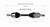 Extreme Duty Lexus, Toyota CV Axle Assembly  - Front | GSPNCV69170XD