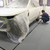 Paint Booth Mat with Adhesive Backing - 32" x 100' - Grey | NPAMAT32300-GY
