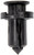 Black Bump Retainer | DOR961-033