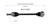 08-14 Cadillac CTS (3.0, 3.6) CV Axle Assembly  - Rear Right | GSPNCV10287