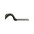 Half Clamp 3/16"- Galvanized Vinyl Coated | 12110608