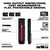 Rechargeable Flat Flashlight w/ Green Laser | MET2016R