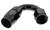 -12 150 degree Female Aluminum Hose End - black | RHP1150-12-2