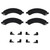Rear Disc Brake Pad Kit | ACD17D989CB