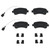 Front Disc Brake Pad | ACD17D1746MB