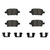 Rear Disc Brake Pad Kit | ACD17D1915CB