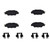 Rear Disc Brake Pad Kit | ACD17D1846CB