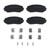 Front Disc Brake Pad Kit | ACD14D1188CB
