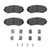 Front Disc Brake Pad Kit | ACD14D1188CB
