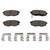 Rear Disc Brake Pad Kit | ACD14D1124CB