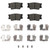 Rear Disc Brake Pad Kit | ACD14D1212CB