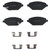 Front Disc Brake Pad Kit | ACD14D1864ACB