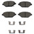 Front Disc Brake Pad Kit | ACD14D1864ACB