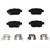 Rear Disc Brake Pad Kit | ACD14D1103CB