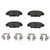 Rear Disc Brake Pad Kit | ACD14D1846CB
