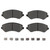 Front Disc Brake Pad Kit | ACD14D856MB