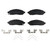 Front Disc Brake Pad Kit | ACD14D1094CB