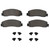 Front Disc Brake Pad Kit | ACD17D1333AMB