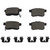 Rear Disc Brake Pad Kit | ACD17D1336CB