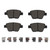 Rear Disc Brake Pad Kit | ACD14D1456CB