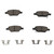 Rear Disc Brake Pad Kit | ACD14D1033CB