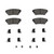 Rear Disc Brake Pad Kit | ACD17D2135CB