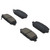 Rear Disc Brake Pad Kit | ACD14D1841CB