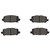 Rear Disc Brake Pad Kit | ACD14D1841CB