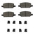 Rear Disc Brake Pad Kit | ACD17D2283CB