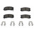 Rear Disc Brake Pad Kit | ACD14D714CB
