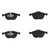 Front Disc Brake Pad Kit | ACD17D1044CB