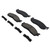 Front Disc Brake Pad Kit | ACD17D965MB