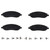 Front Disc Brake Pad Kit | ACD14D1068MB