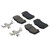 Rear Disc Brake Pad Kit | ACD17D1718CB