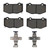 Rear Disc Brake Pad Kit | ACD17D1718CB
