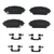 Front Disc Brake Pad Kit | ACD17D1728CB