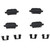 Rear Disc Brake Pad Kit | ACD17D1857CB