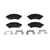 Front Disc Brake Pad Kit | ACD14D1075CB