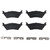 Rear Disc Brake Pad Kit | ACD14D1602CB