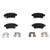 Rear Disc Brake Pad Kit | ACD14D1088CB