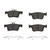Rear Disc Brake Pad Kit | ACD17D1878CB