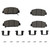 Front Disc Brake Pad Kit | ACD17D2036CB