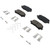 Rear Disc Brake Pad Kit | ACD14D1281CB