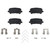 Rear Disc Brake Pad Kit | ACD14D1281CB