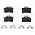 Rear Disc Brake Pad Kit | ACD14D340ACB