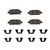 Rear Disc Brake Pad Kit | ACD17D905CB