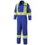 FR-Tech Hi-Vis 88/12 7 oz FR/ARC-Rated Safety Coveralls - Zipper Closure - Royal Blue - 48 - Tall | SWXV254031T-48