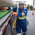 FR-Tech Hi-Vis 88/12 7 oz FR/ARC-Rated Safety Coveralls - Zipper Closure - Royal Blue - 48 - Tall | SWXV254031T-48