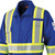 FR-Tech Hi-Vis 88/12 7 oz FR/ARC-Rated Safety Coveralls - Zipper Closure - Royal Blue - 48 - Tall | SWXV254031T-48