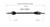 Dodge, Jeep (2.4) CV Axle Assembly  - Rear Right | GSPNCV12601